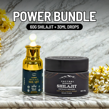 Shilajit Power Bundle – 60g Shilajit + 30ml Drops